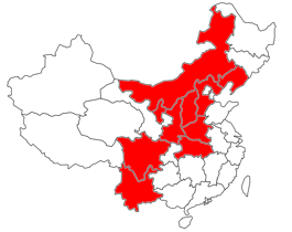 distribution map in preparing......